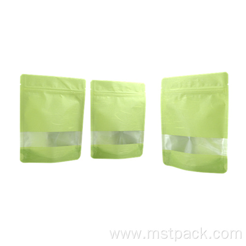 Kraft Paper Rice Packaging Bag with Zipper